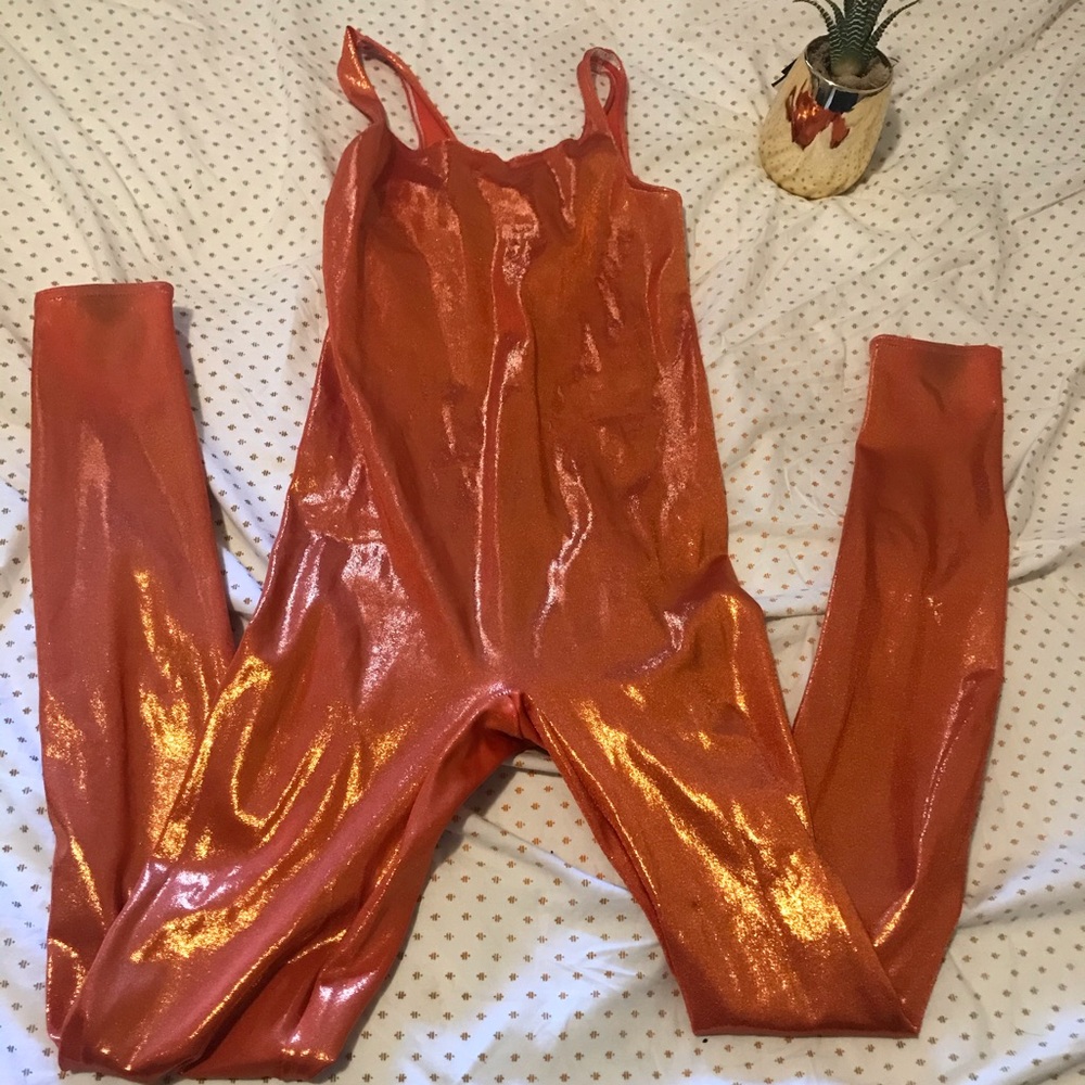Blackmilk juicy fruit orange catsuit